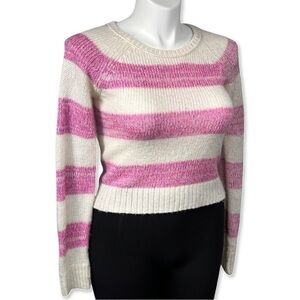 Aeropostale striped color block sweater